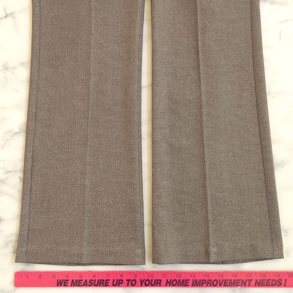 Express Design Studio Editor Dress Pant with sparkling gold. - Picture 5 of 8